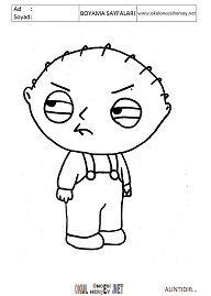 Family-guy boyama sayfaları